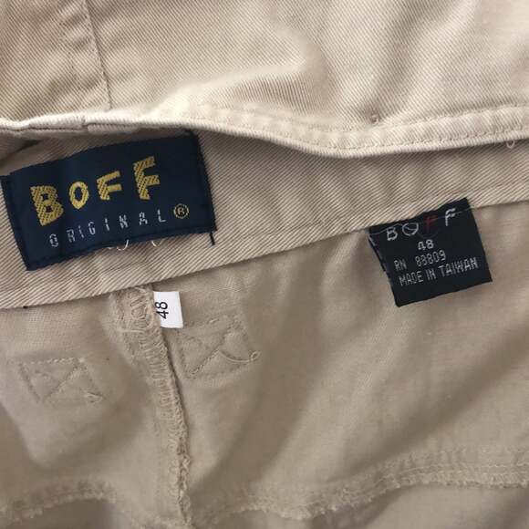 NWOT Vintage BOFF Convertible, dungaree/cargo Streetwear Hip Hop Y2K size 48 - Picture 12 of 12